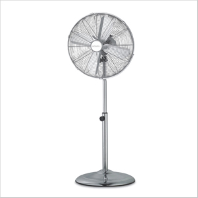 TECNOSHOP Ventilatore a piantana Howell 40 cm in metallo old style